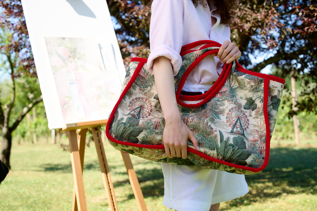 Gioda Maxi in canvas stampato