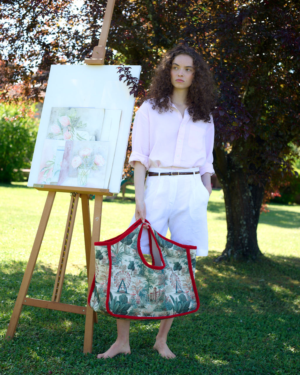 Gioda Maxi in canvas stampato