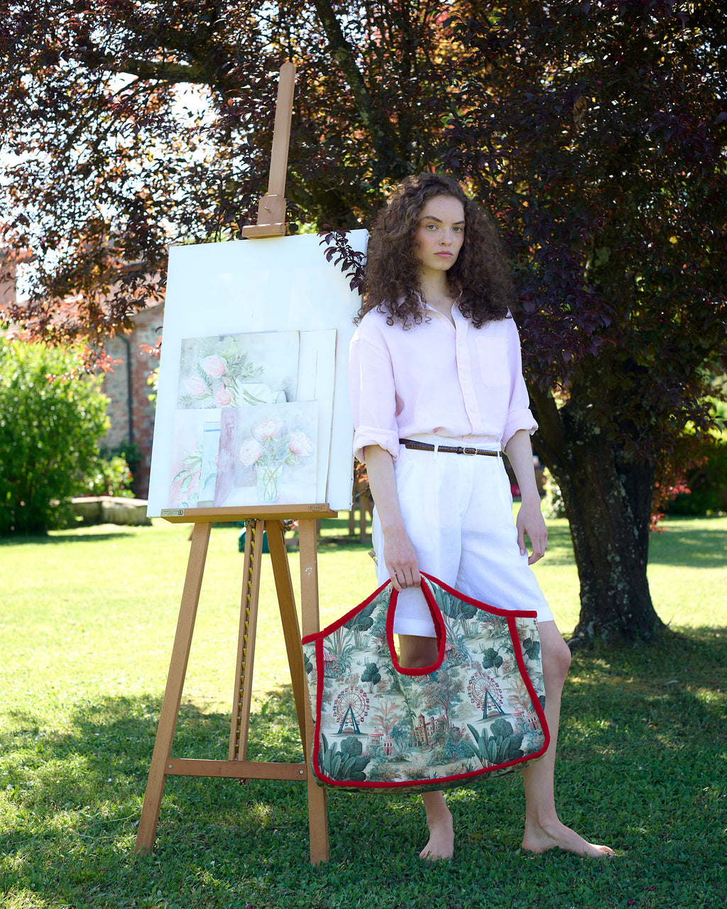 Gioda Maxi in canvas stampato