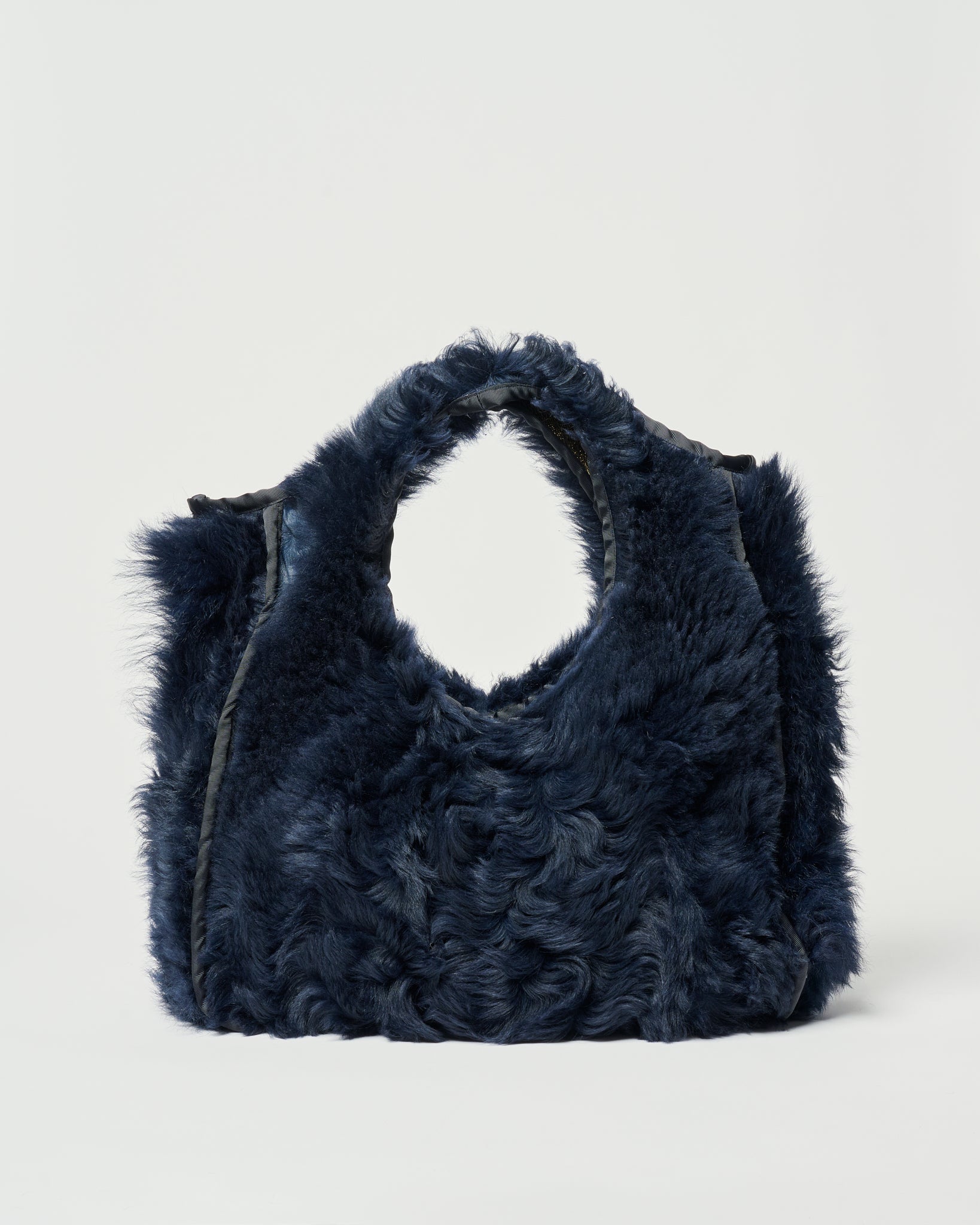 Borsa Gioda medium in Pelliccia