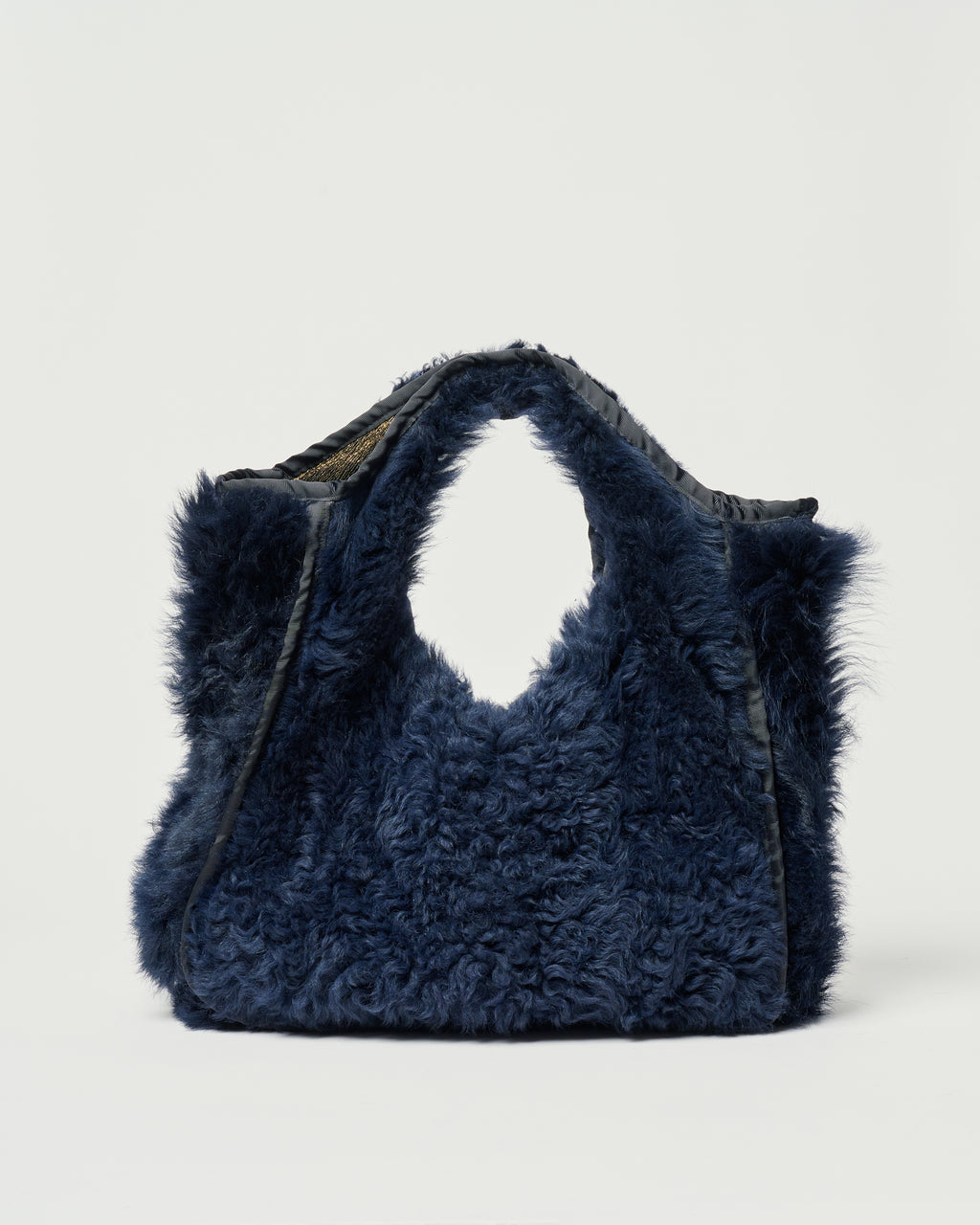 Borsa Gioda medium in Pelliccia