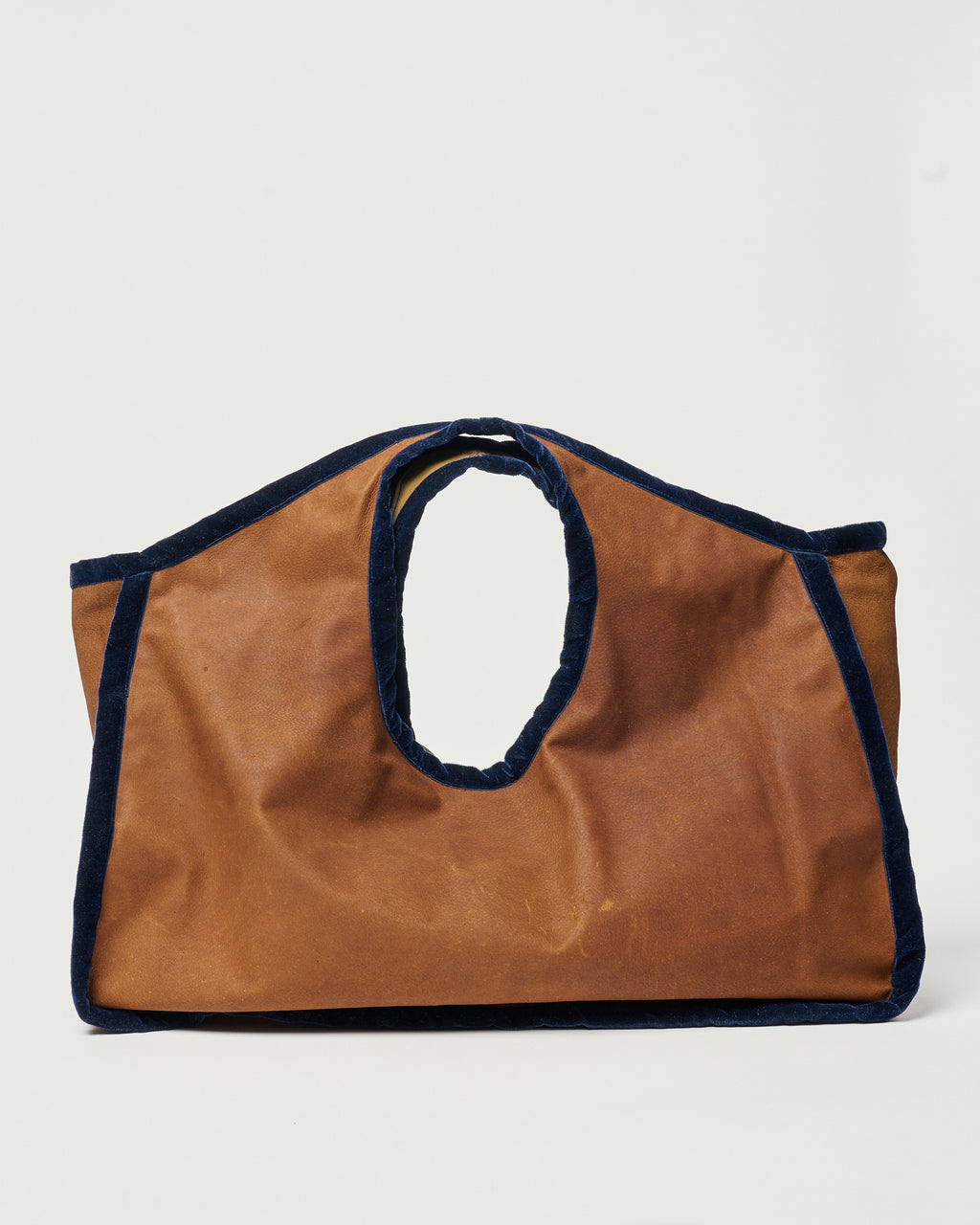 Borsa Gioda maxi in pelle di Tapiro