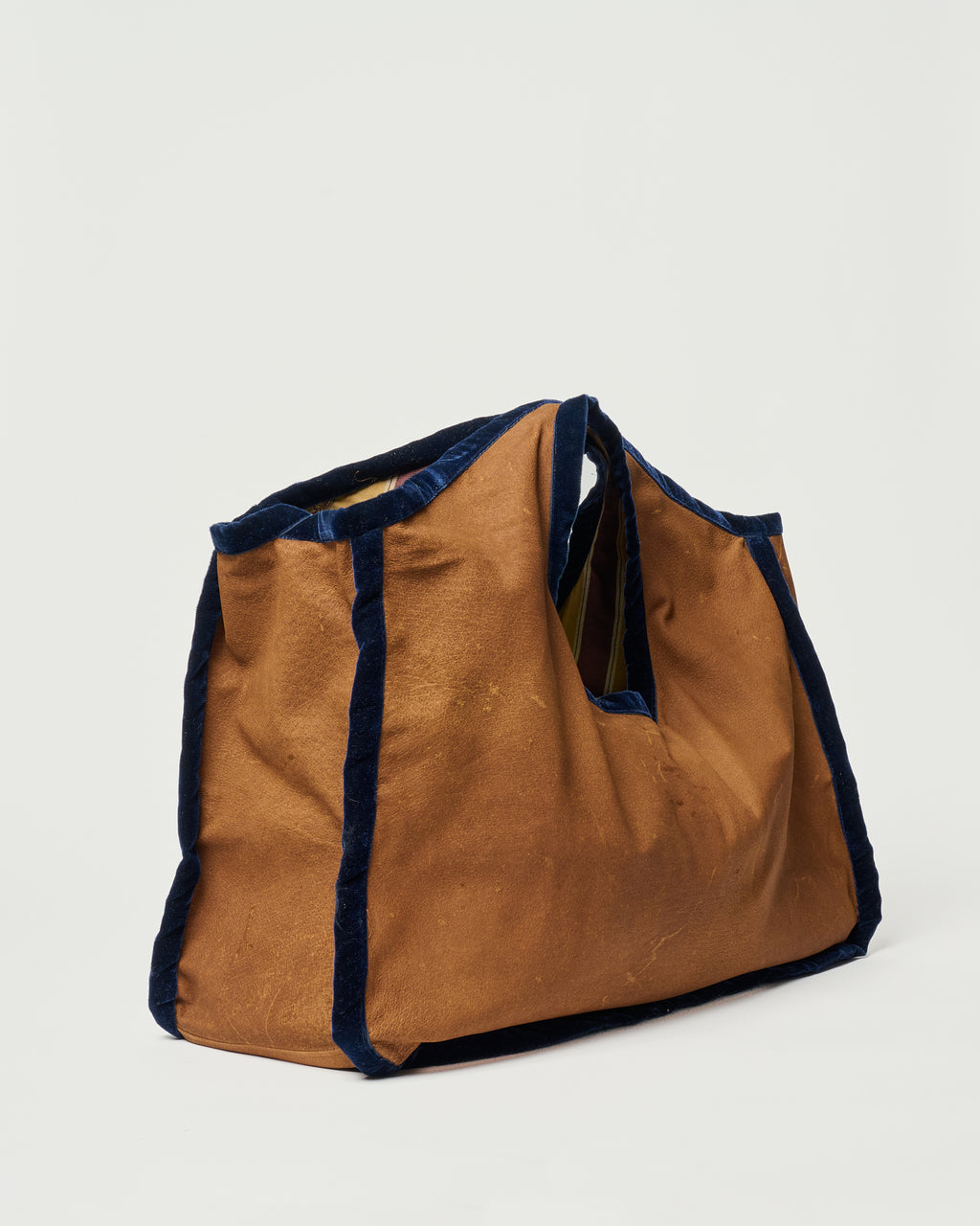 Borsa Gioda maxi in pelle di Tapiro