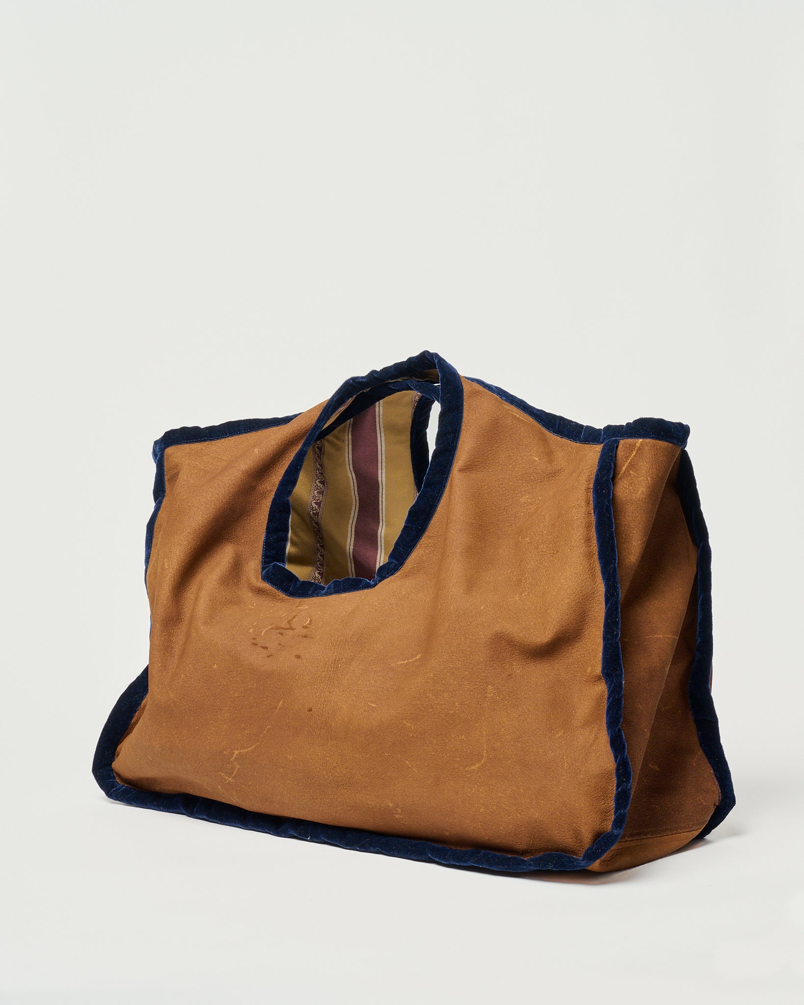 Borsa Gioda maxi in pelle di Tapiro