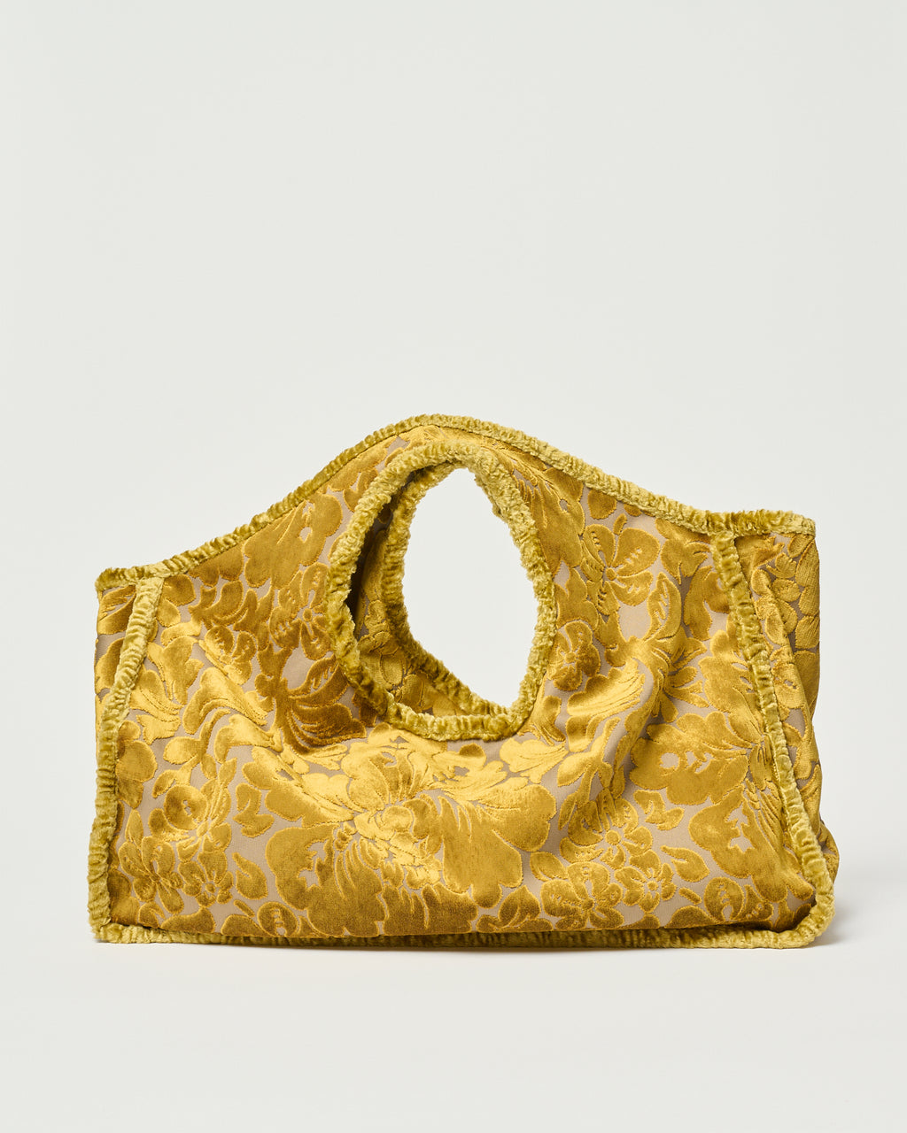 Borsa Gioda maxi in velluto Broccato