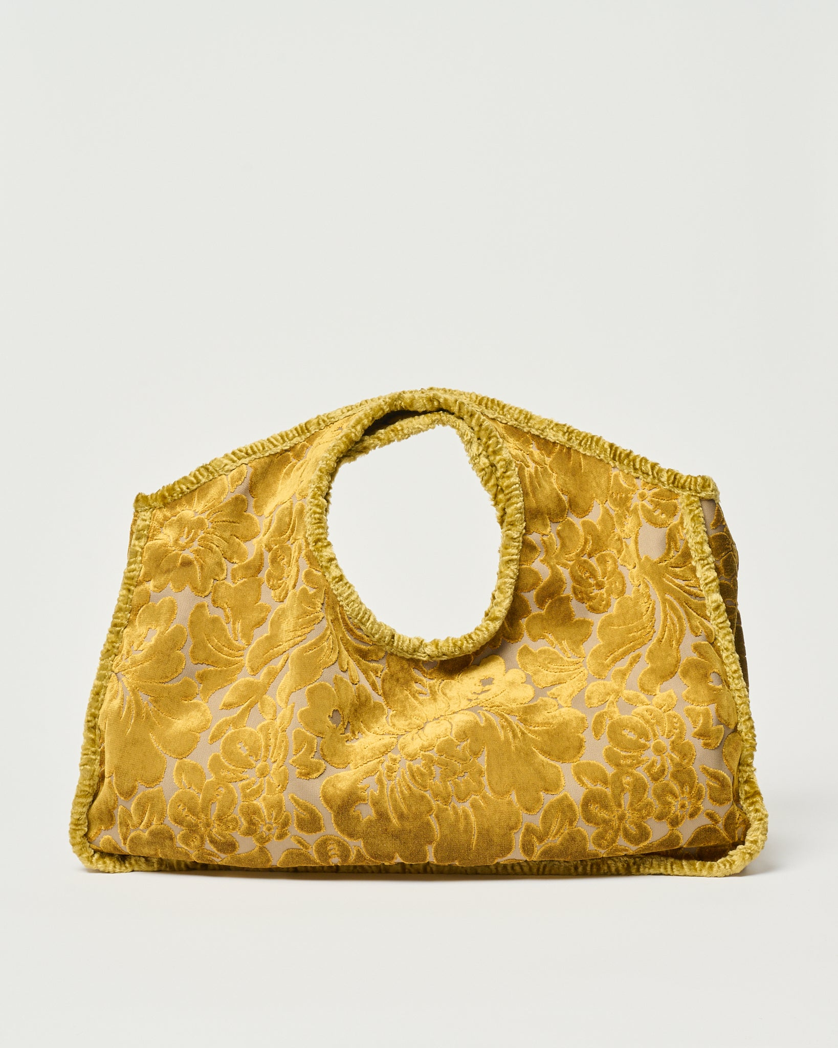 Borsa Gioda maxi in velluto Broccato