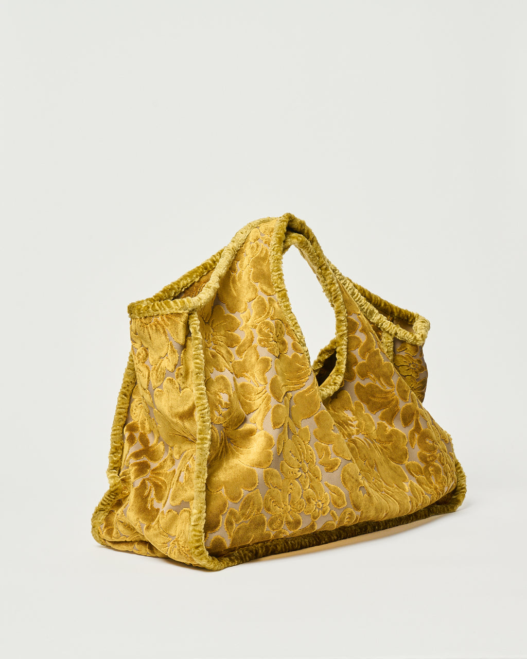 Borsa Gioda maxi in velluto Broccato