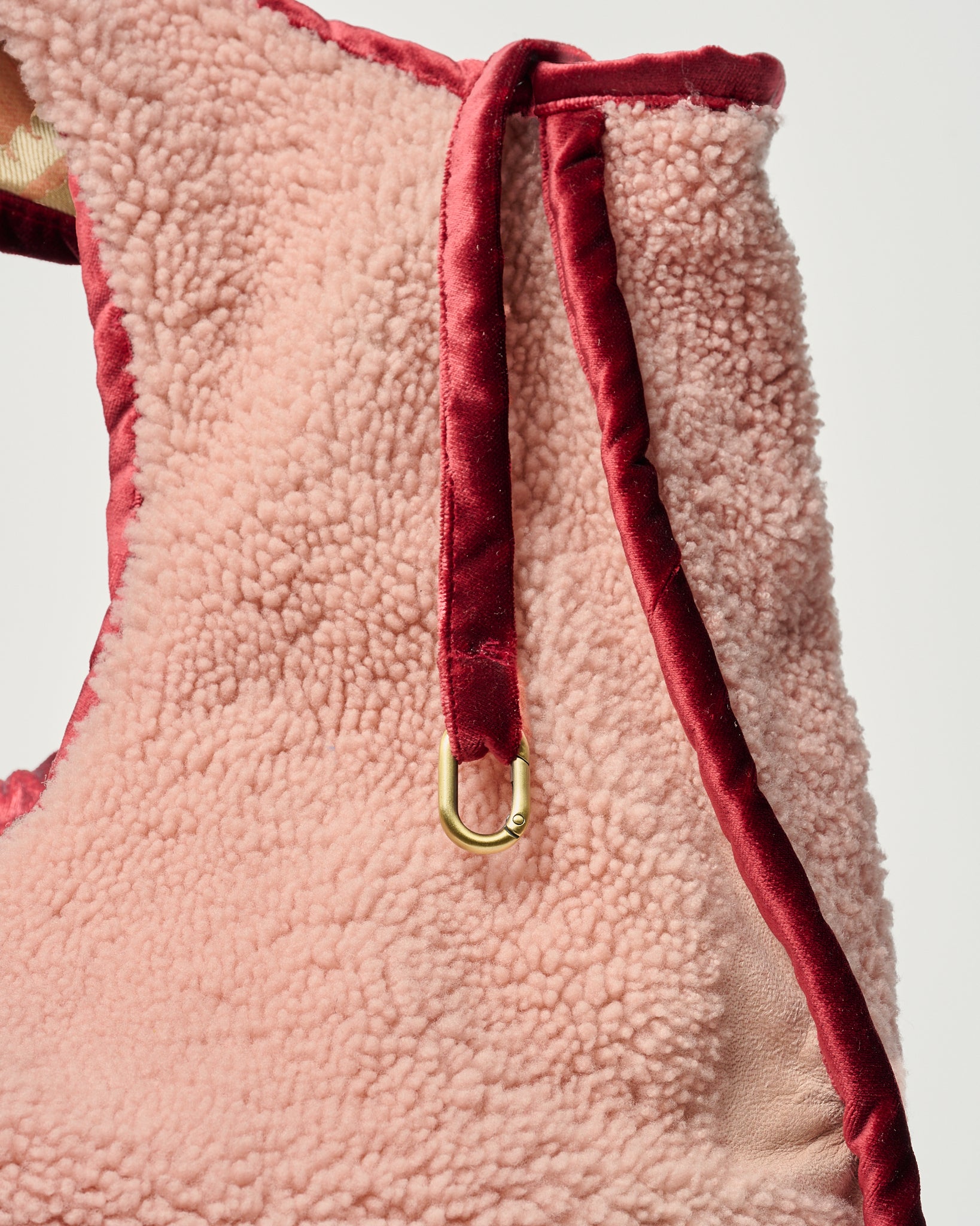 Borsa Gioda medium in Shearling