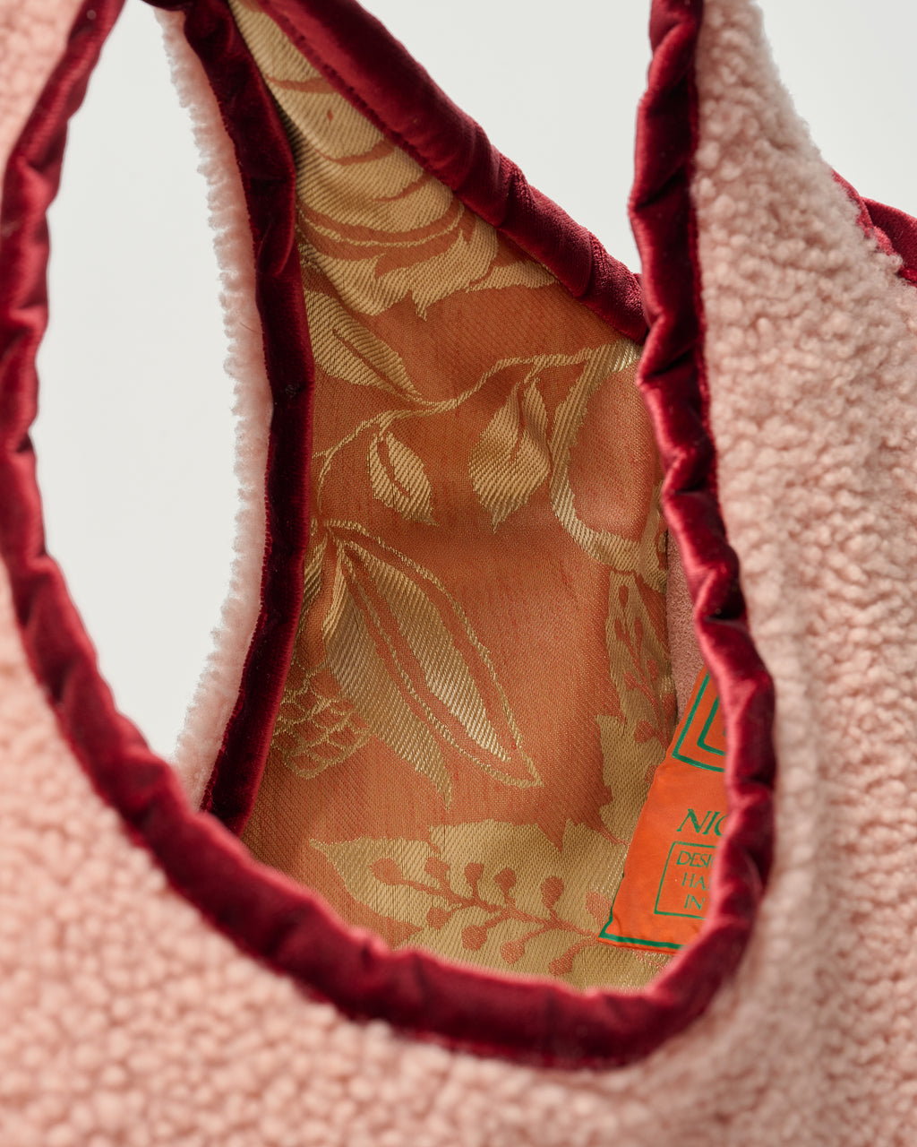 Borsa Gioda medium in Shearling