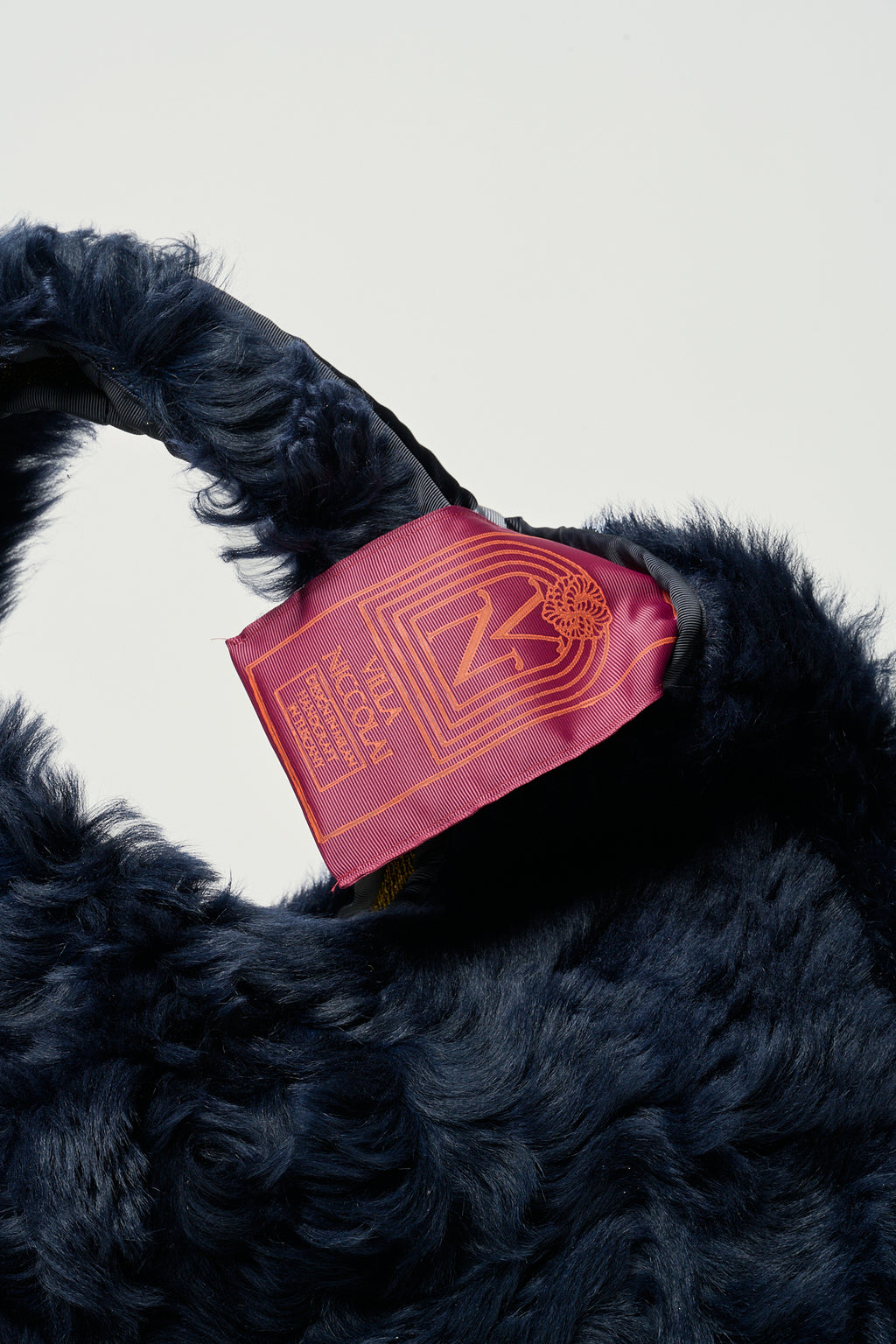 Borsa Gioda medium in Pelliccia