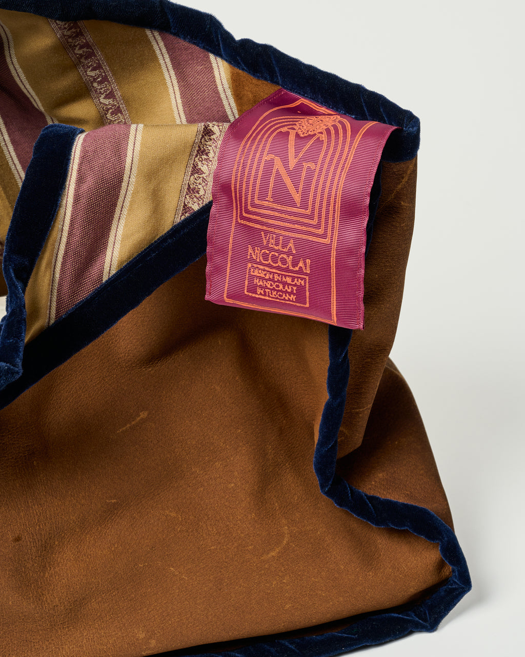 Borsa Gioda maxi in pelle di Tapiro