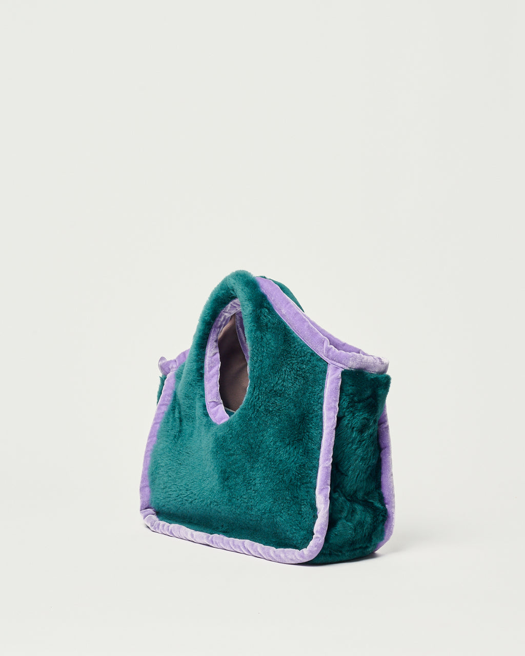 Borsa Gioda mini in pelliccia