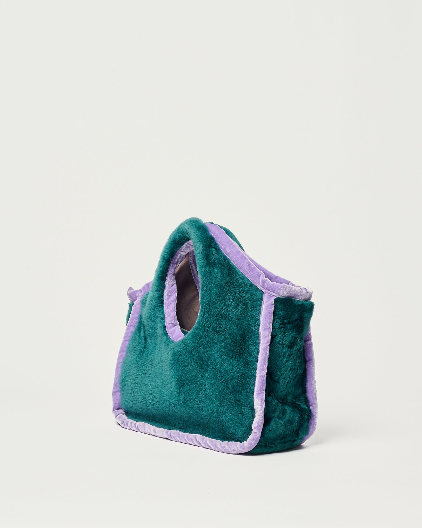 Borsa Gioda mini in pelliccia