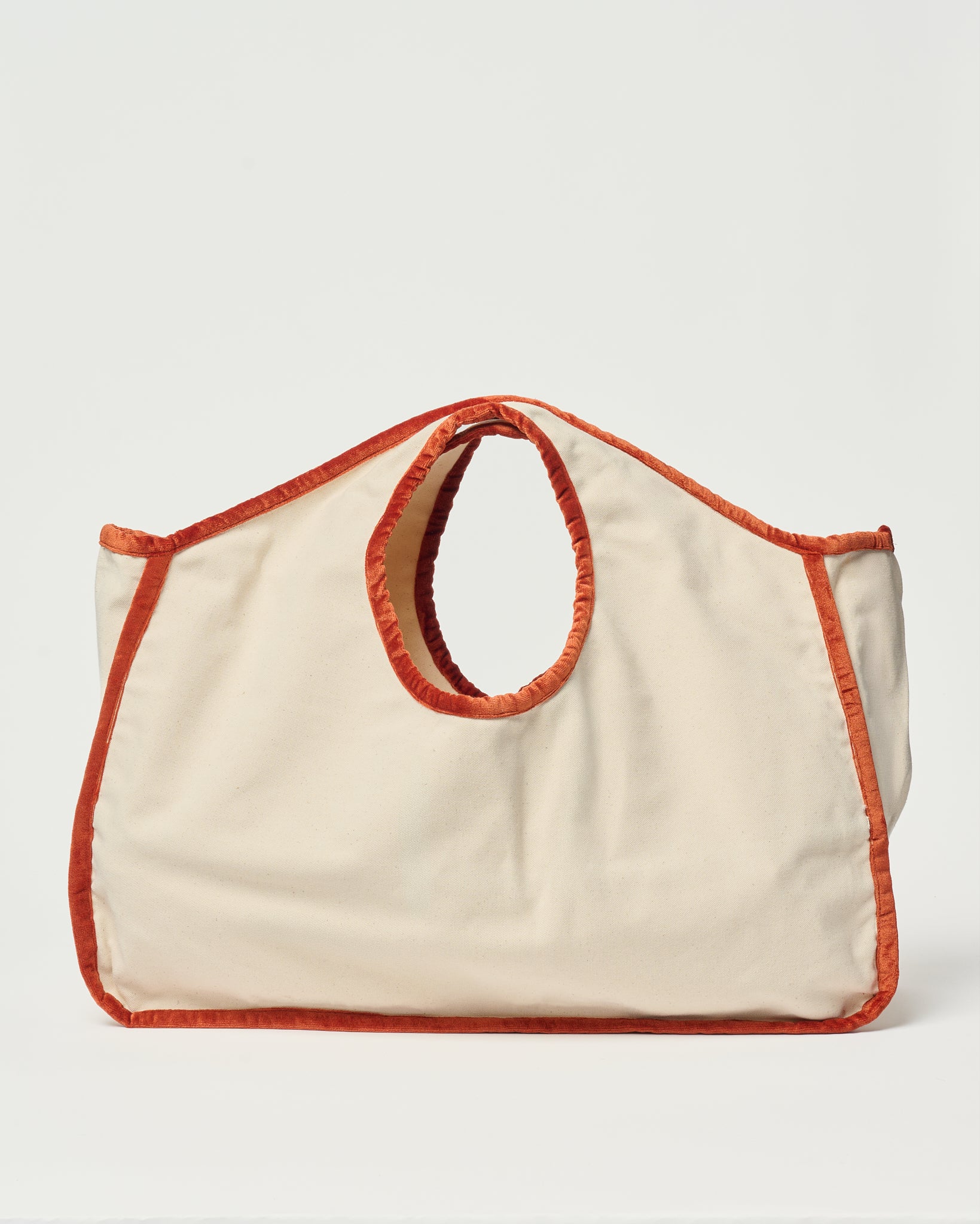 Borsa Gioda maxi in tela toscana